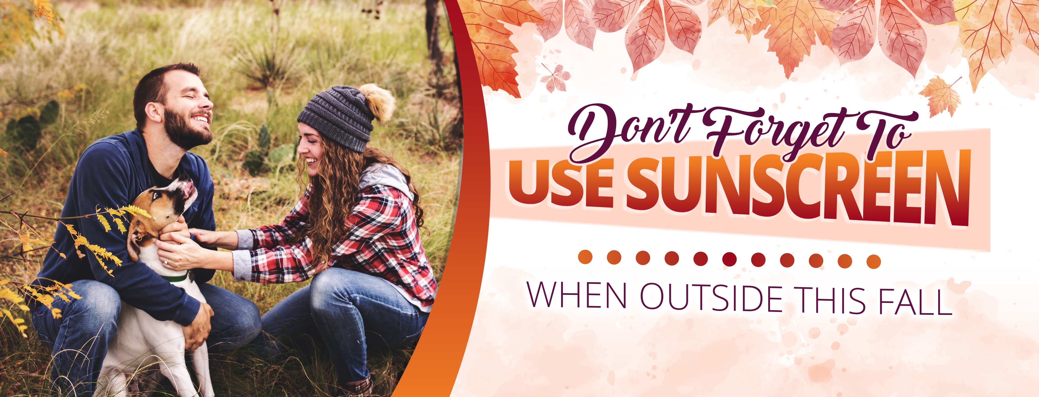 Sunscreen During Fall